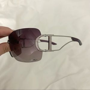 Vintage Dior Diorly Swarovski Sunglasses